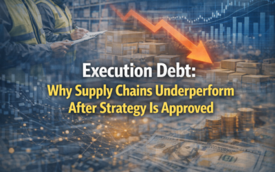 Execution Debt: Why Supply Chains Underperform After Strategy Is Approved